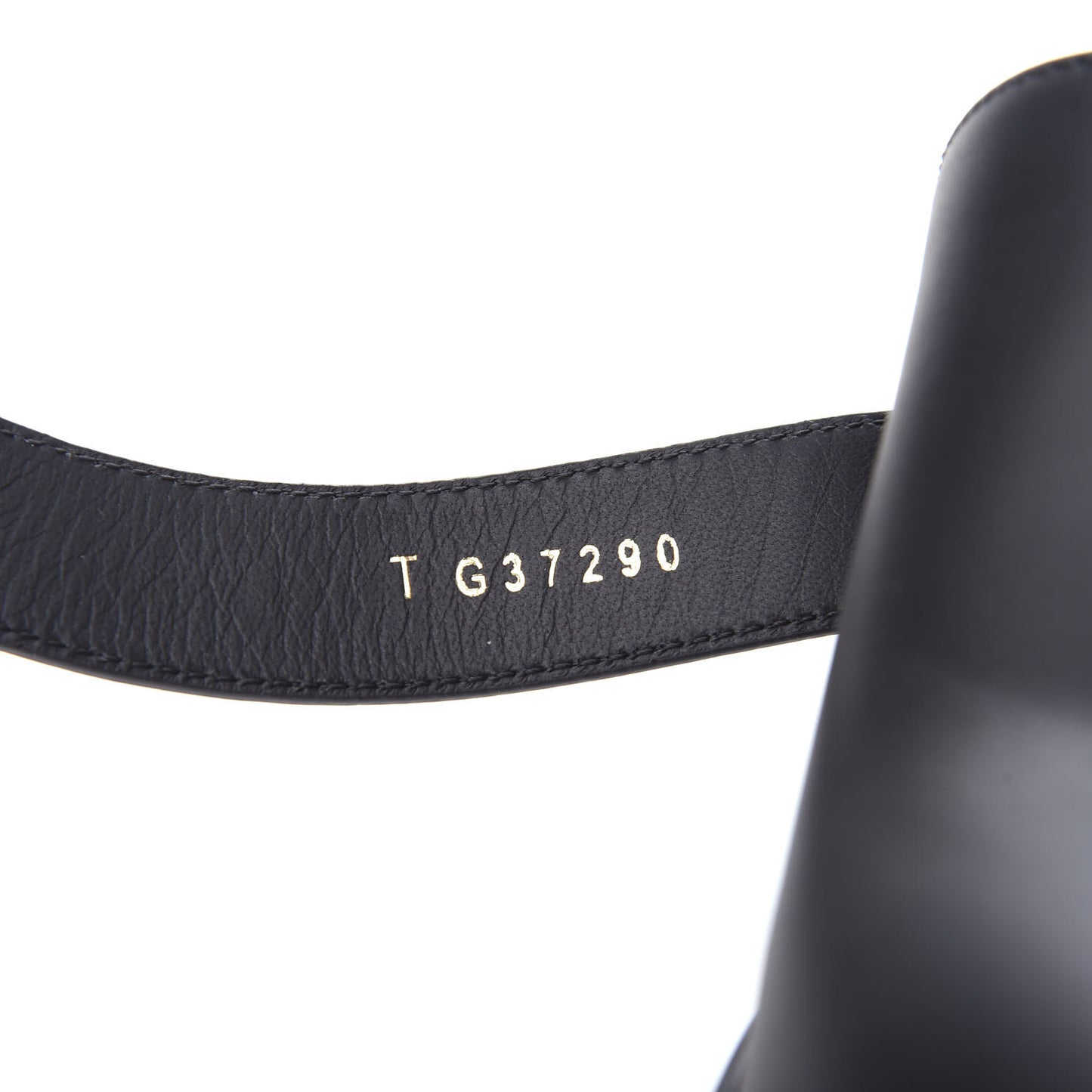 Calfskin CC Turn Lock Clogs 37 Black