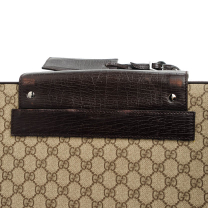 Gucci GG Plus Monogram Large Web Trolley Brown 12 of 12