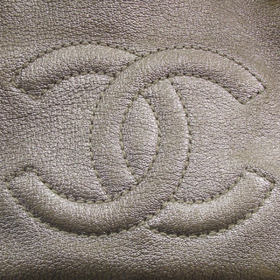 Chanel Luxe Ligne Large Bowler Tote Metallic 12 of 12