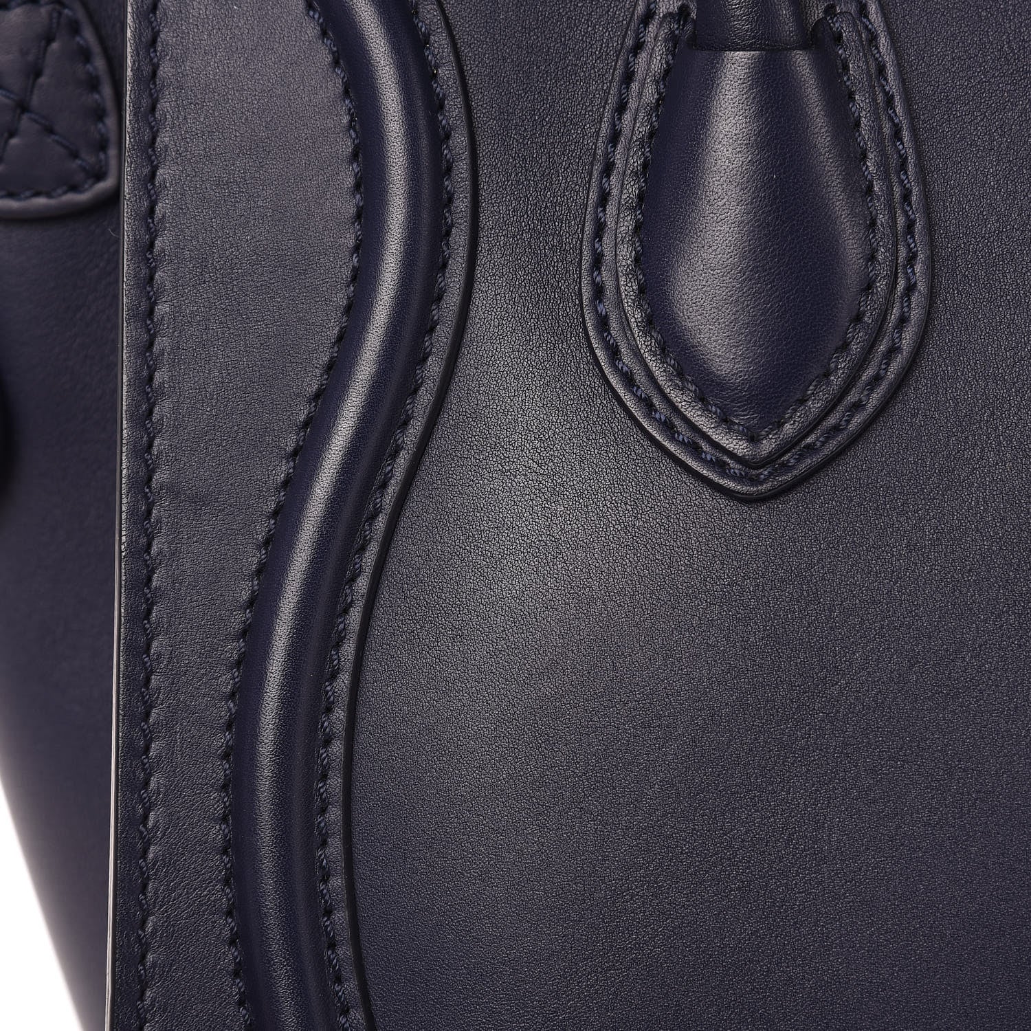Celine Smooth Calfskin Micro Luggage Navy Blue 15 of 17