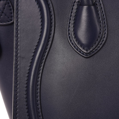 Celine Smooth Calfskin Micro Luggage Navy Blue 15 of 17
