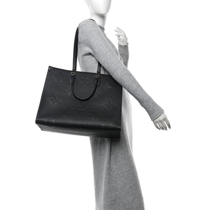 Louis Vuitton Empreinte Monogram Giant Onthego GM Black 2 of 10