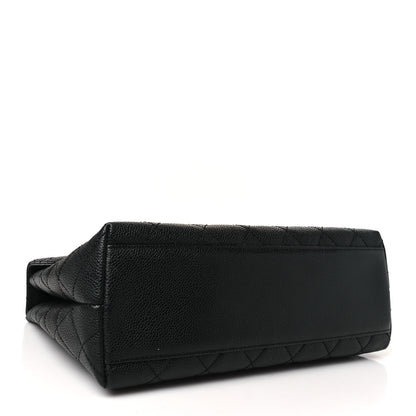Chanel Caviar Quilted Jumbo Kelly Flap Black 4 of 11