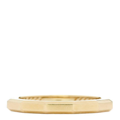 David Yurman 18K Yellow Gold 2.5mm Delaunay Faceted Band Ring 52 6 3 of 4