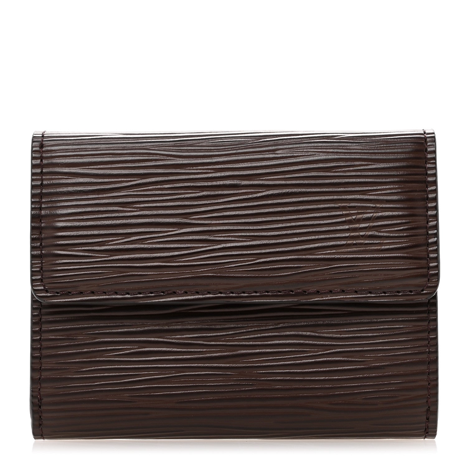 LOUIS VUITTON Epi Leather名刺入れ Louis Vuitton Epi Ludlow Wallet Moka 1691239 – FASHIONPHILE