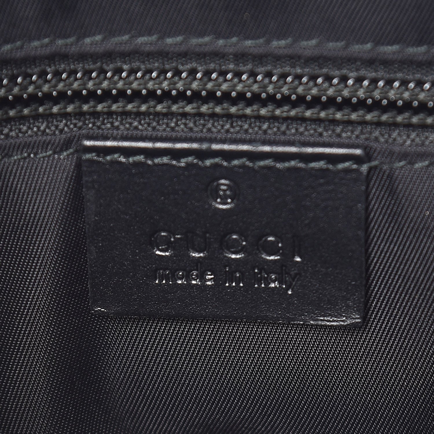 Gucci GG Supreme Monogram Web Messenger Bag Black 8 of 9