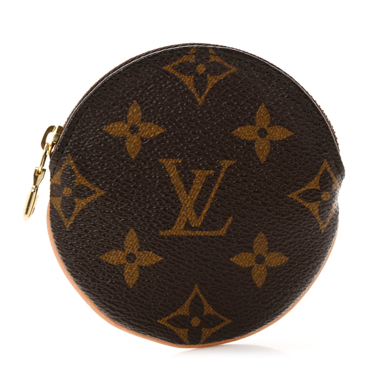 Monogram Round Coin Purse
