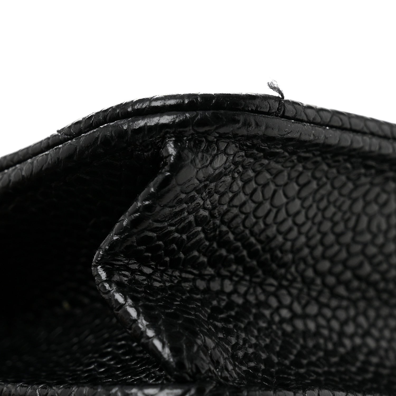Chanel Caviar Quilted Wallet on Chain WOC Black 12 of 13