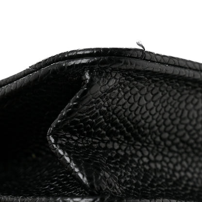 Chanel Caviar Quilted Wallet on Chain WOC Black 12 of 13