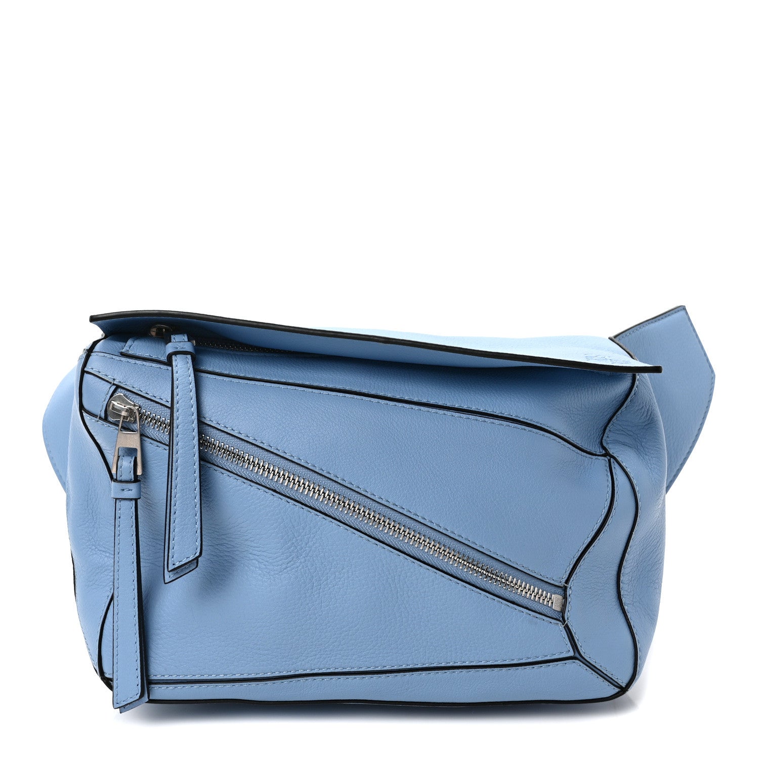 Loewe Calfskin Small Puzzle Bumbag Olympic Blue 1 of 7