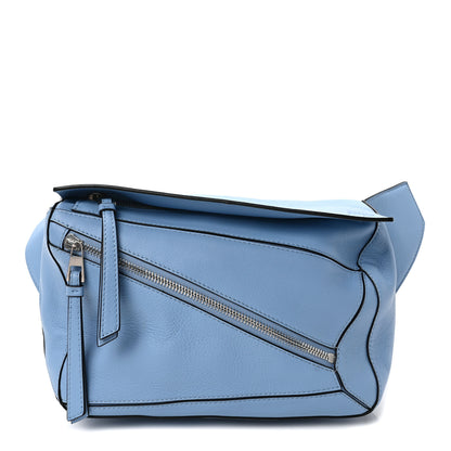 Loewe Calfskin Small Puzzle Bumbag Olympic Blue 1 of 7
