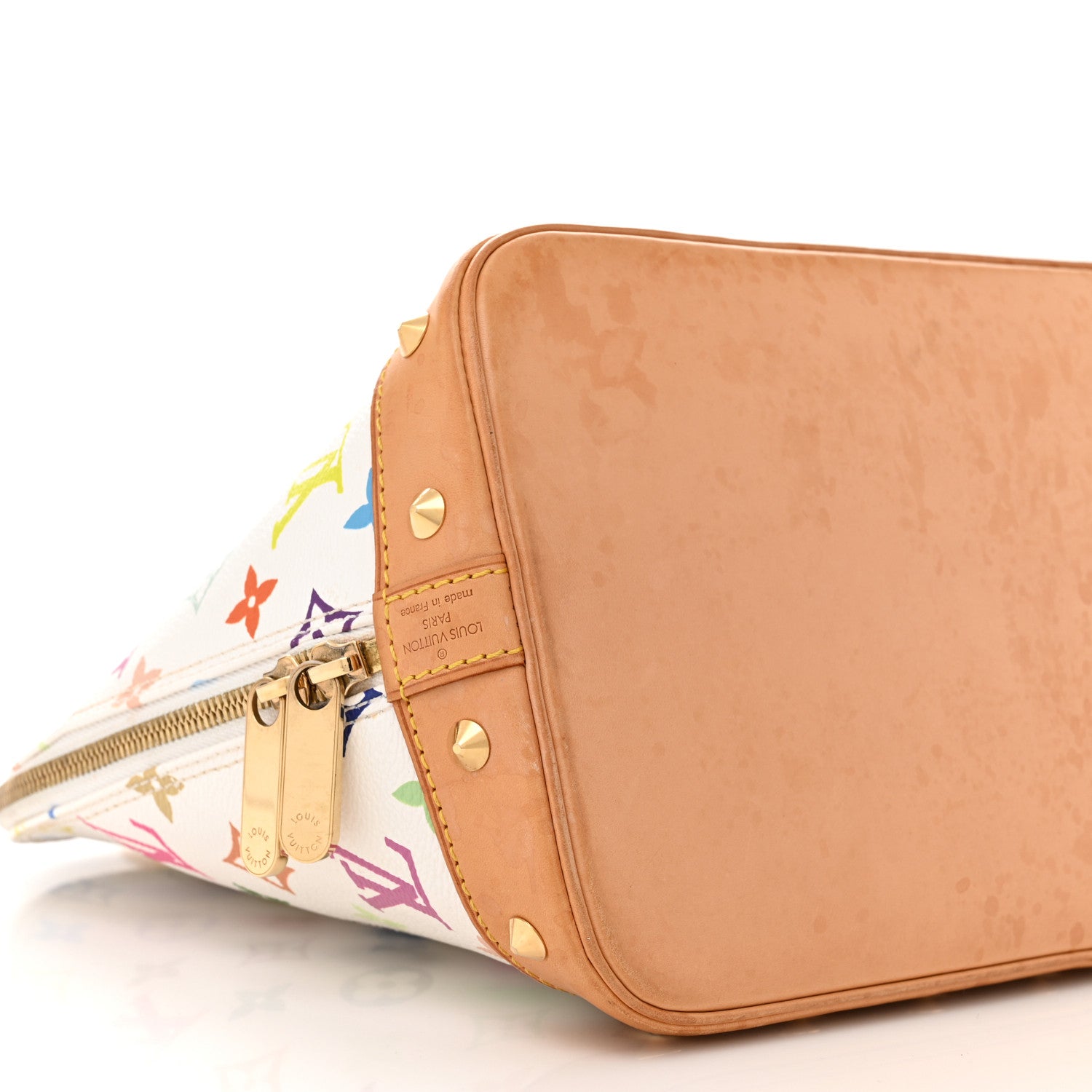 Louis Vuitton Monogram Multicolor Alma White 9 of 11