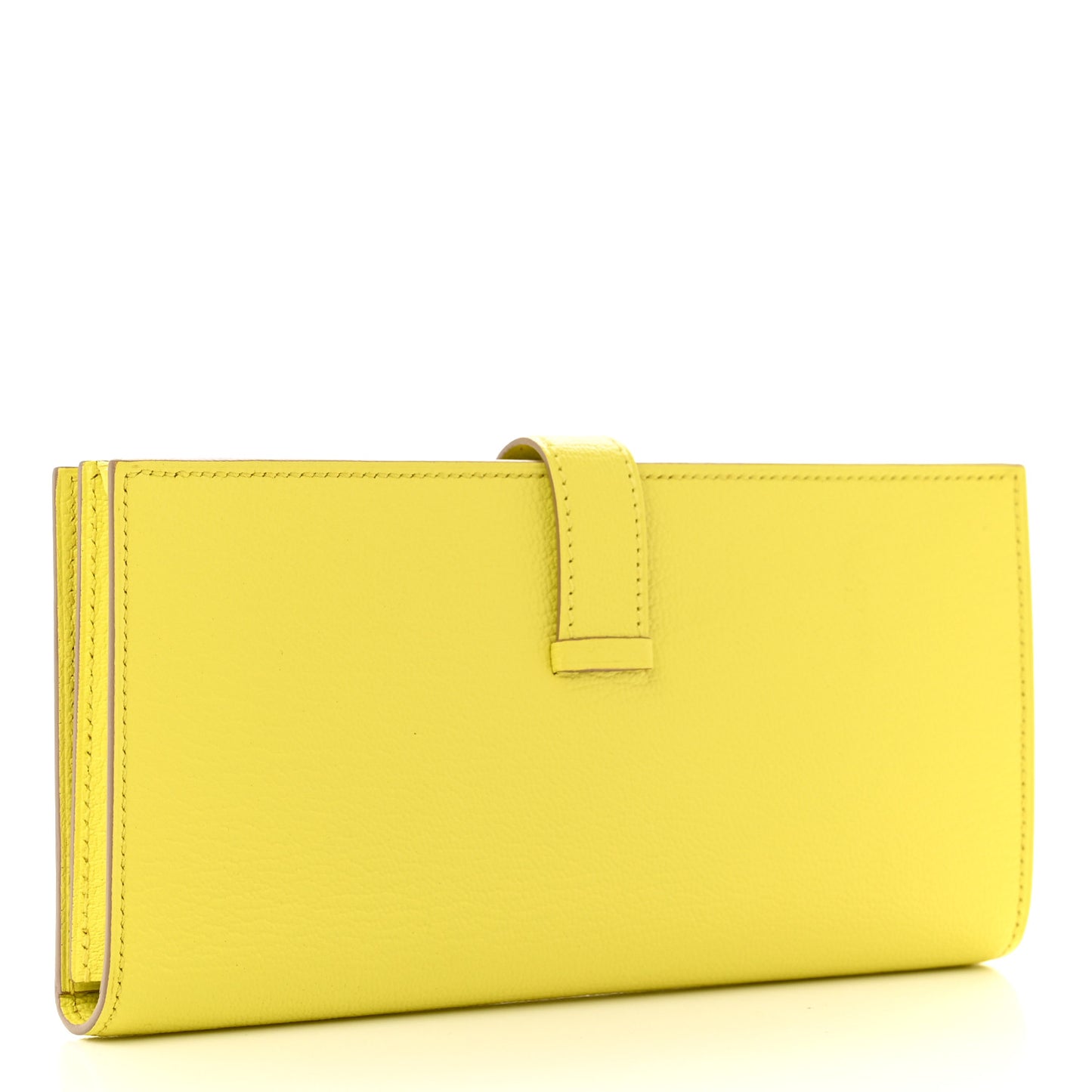 Chevre Mysore Bearn Gusset Wallet Soufre