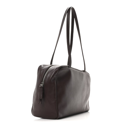 The Row Nappa Astra Bowling Bag Burgundy Ans 3 of 9