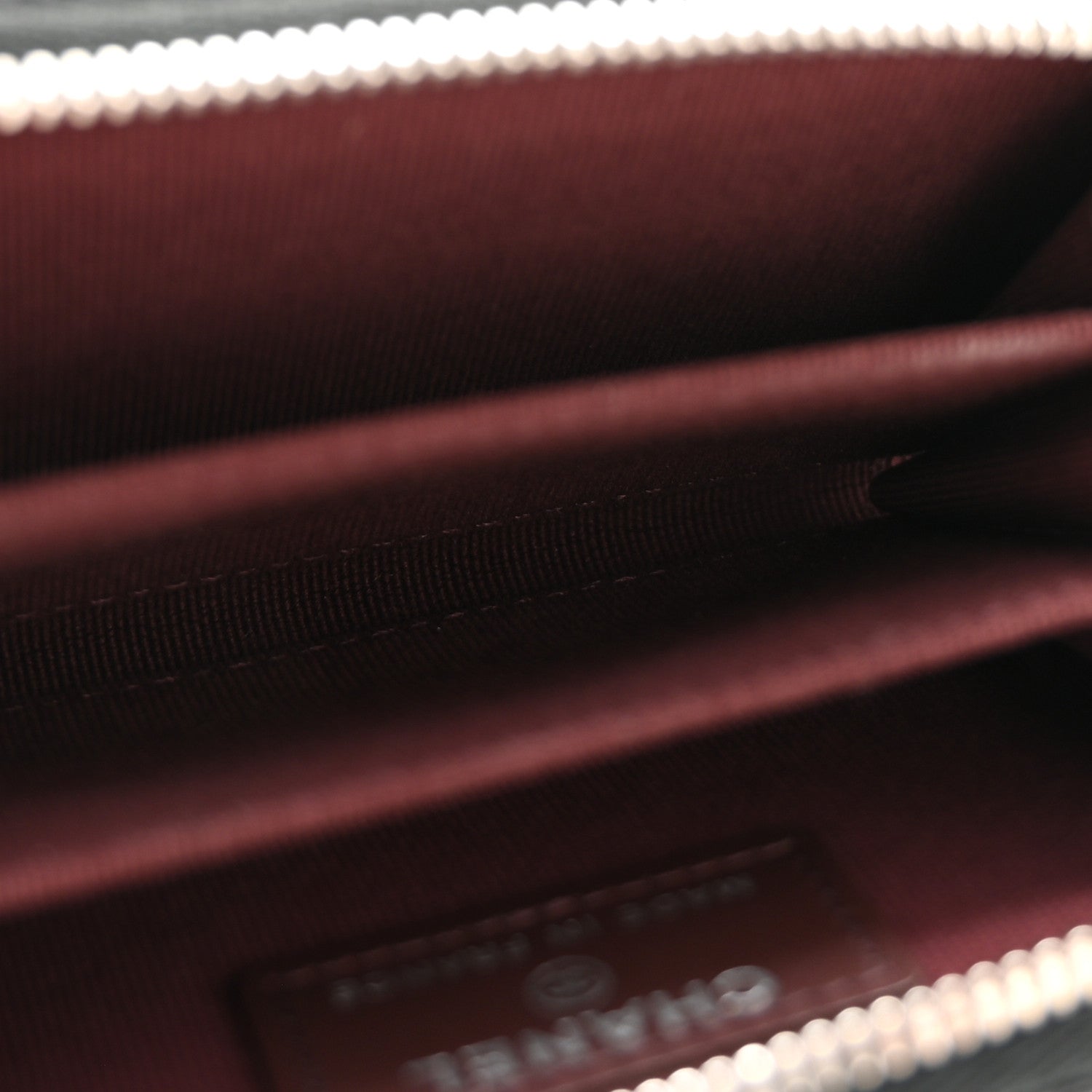 Chanel Caviar Quilted Zip Coin Purse Black 5 of 8