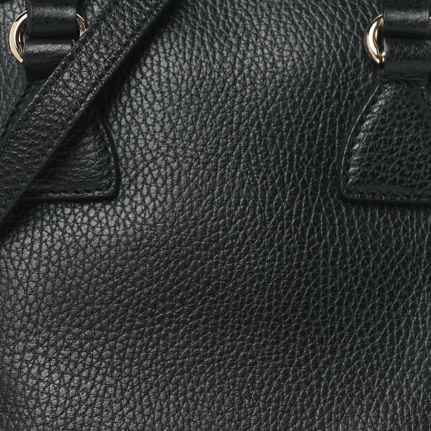 Gucci Dollar Calfskin Small GG Charm Dome Bag Black 8 of 11