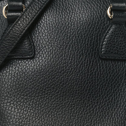 Gucci Dollar Calfskin Small GG Charm Dome Bag Black 8 of 11