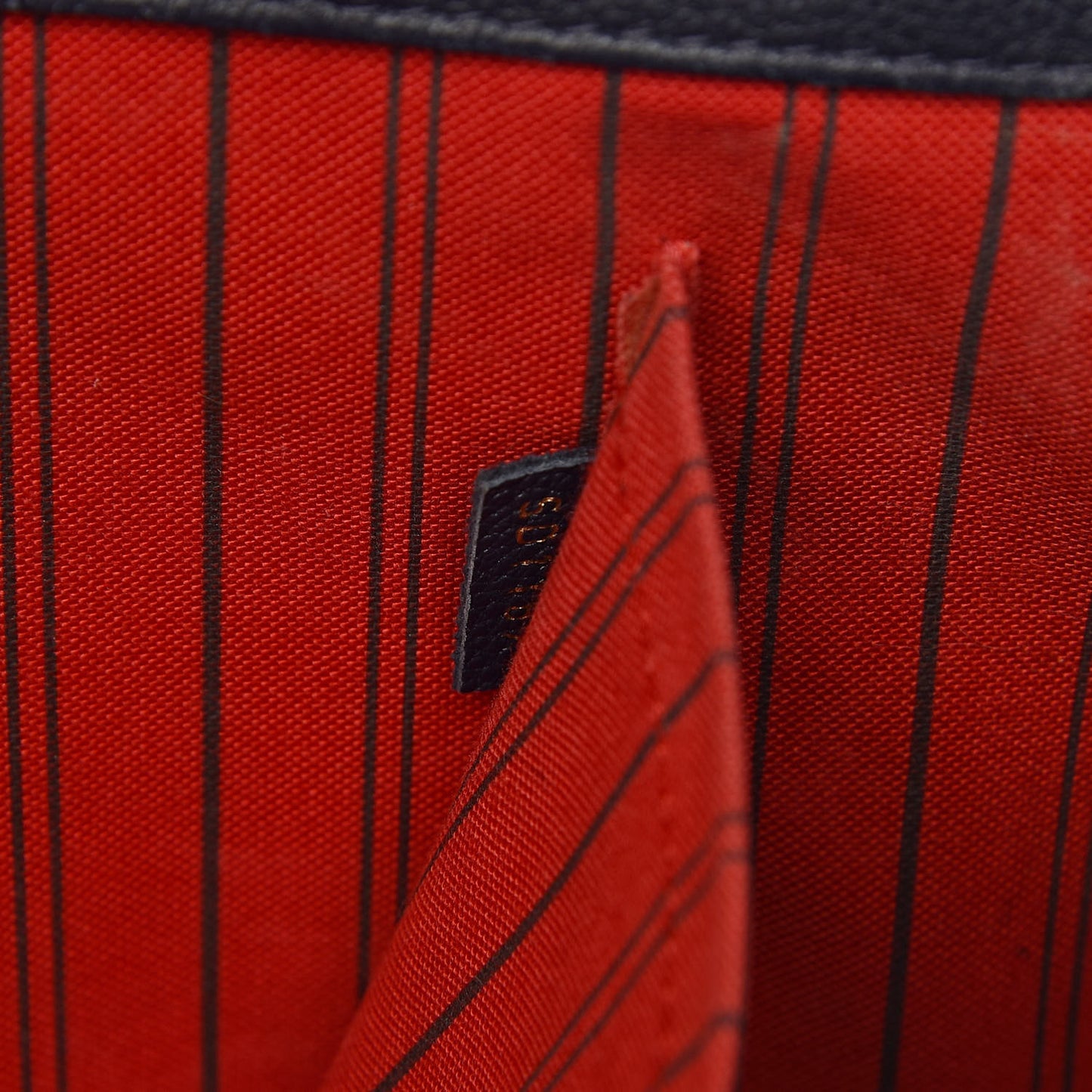 Empreinte Montaigne GM Marine Rouge