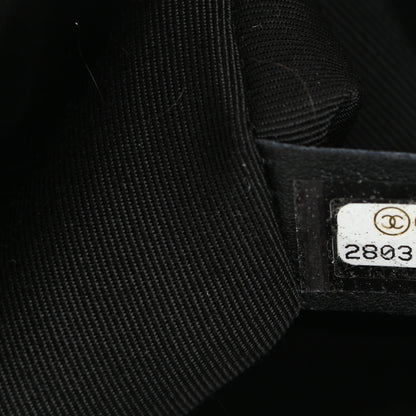 Chanel Lambskin Quilted Medium Boy Flap Black 7 of 12