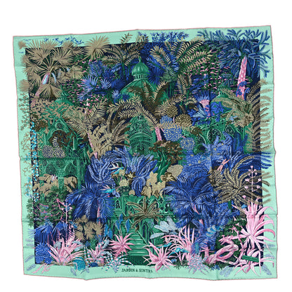 Hermes Silk Jardin A Sintra Scarf 90 1 of 3