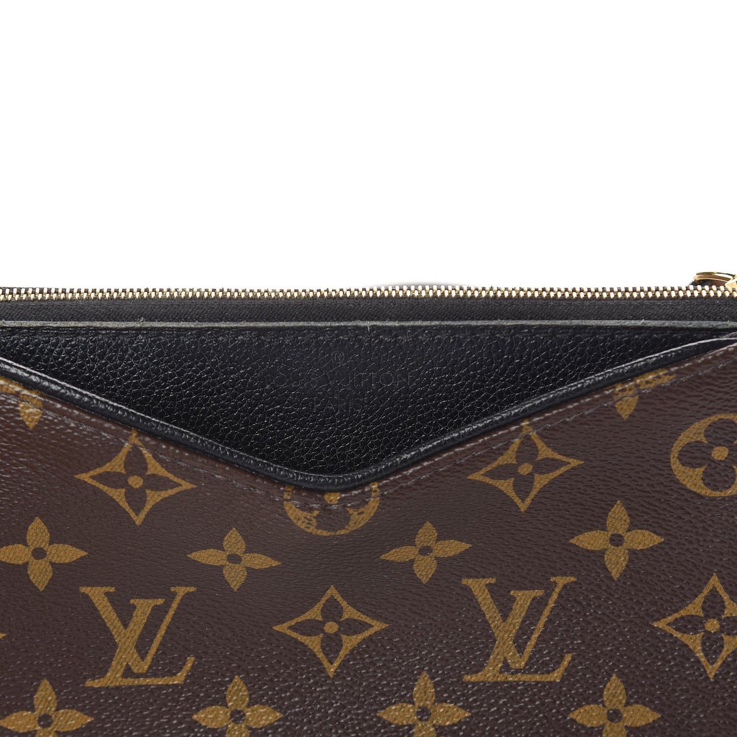 Monogram Pallas Clutch Black