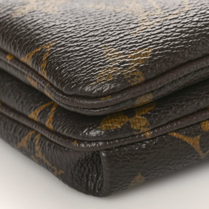 Louis Vuitton Monogram Twice Pochette Black 7 of 11