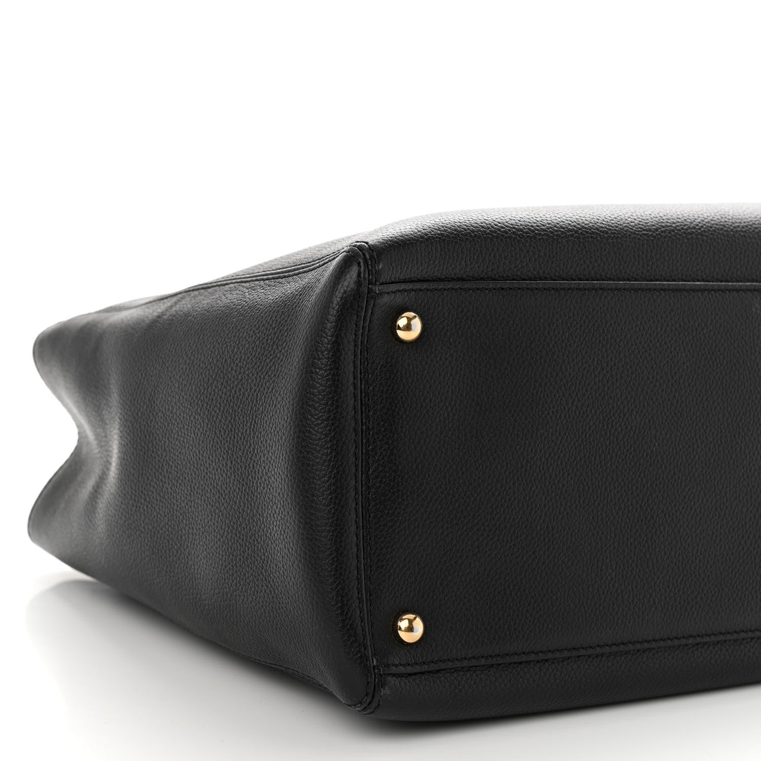 Chanel Calfskin Cerf Executive Shopper Tote Black 9 of 10