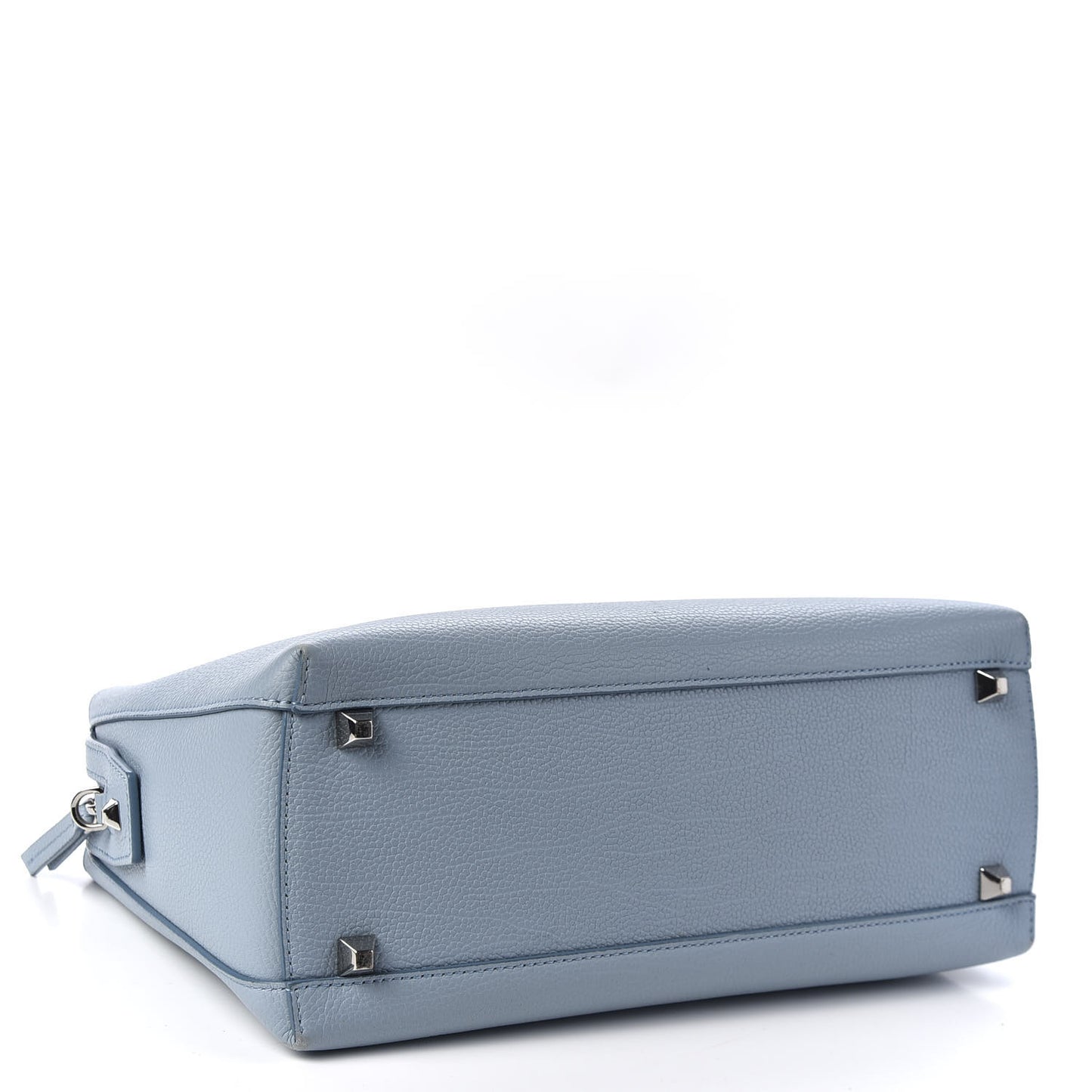 Grained Calfskin Medium Ella Boston Sky Blue