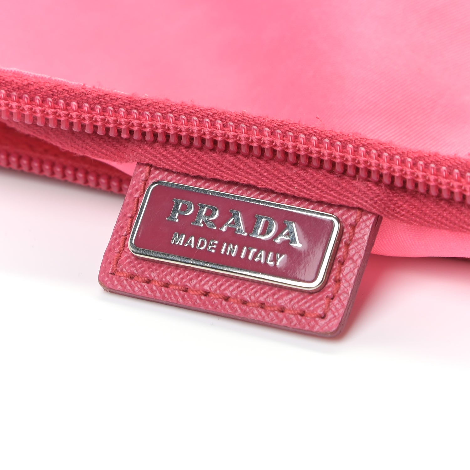 Prada Tessuto Nylon Pouch Begonia 5 of 16