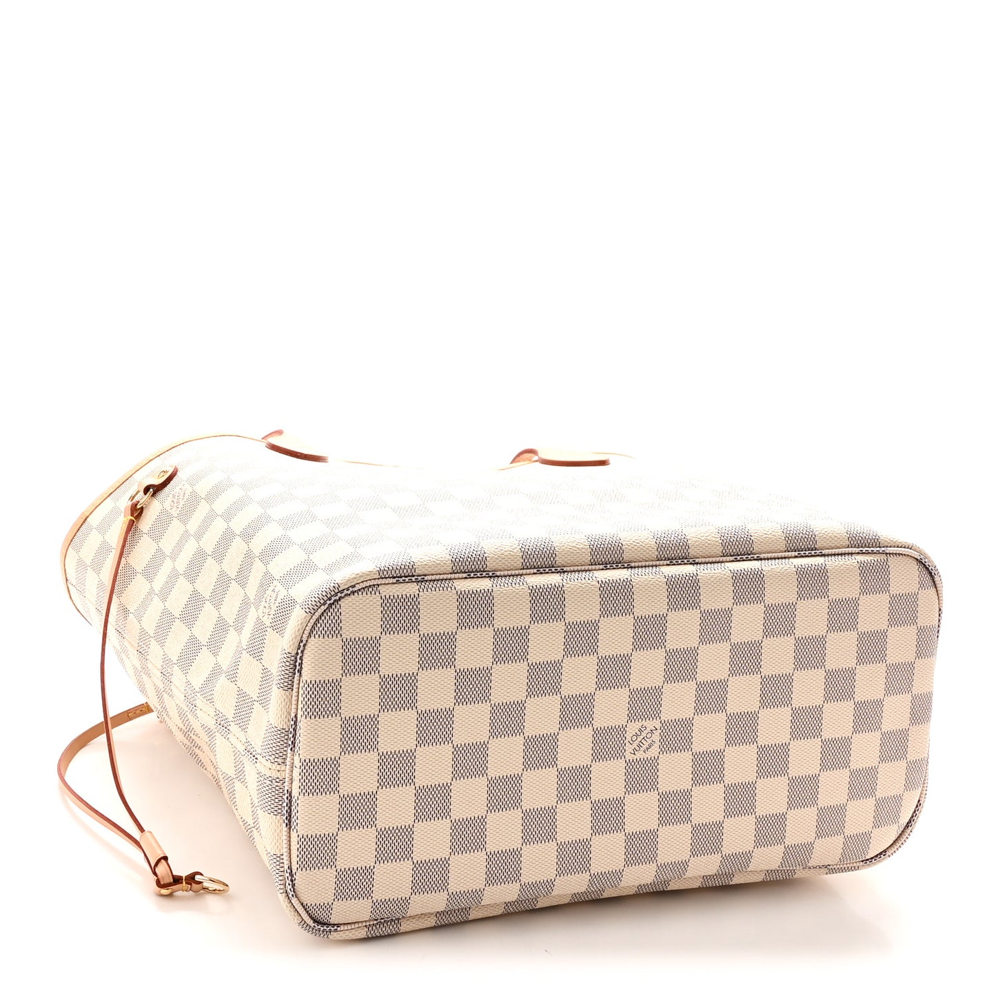 Damier Azur Neo Neverfull MM Rose Ballerine