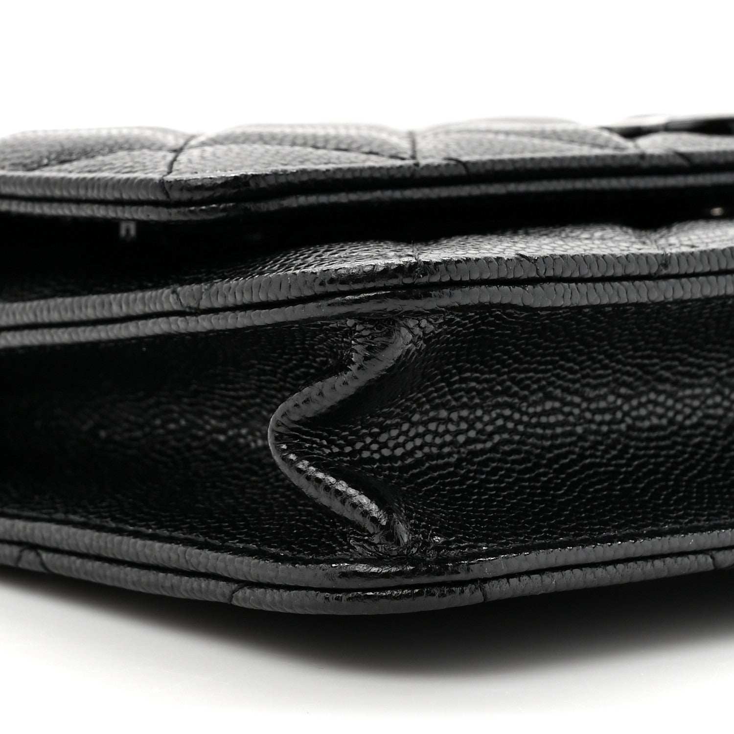 Chanel Caviar Quilted My Everything Wallet On Chain WOC Black 11 of 12