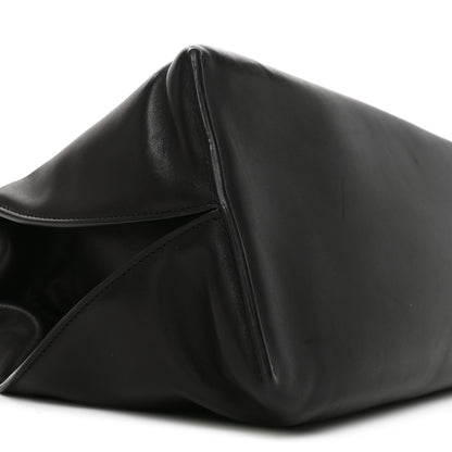 The Row Saddle Calfskin Sienna Shoulder Bag Black 8 of 9