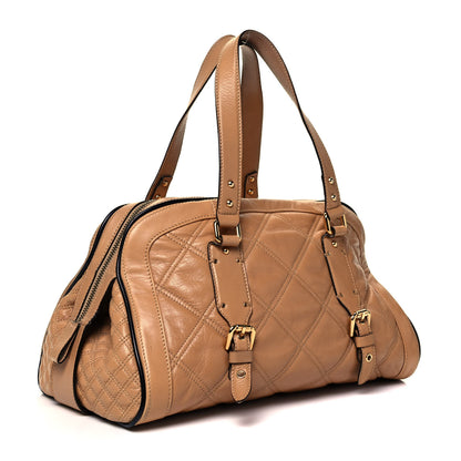 Marc Jacobs Quilted Emily Bowler Tan 2 of 8