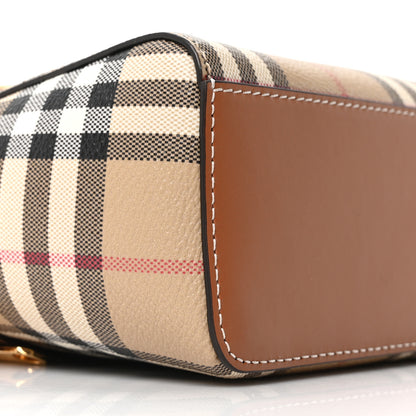 Burberry Vintage Check Vanity Crossbody Bag Briar Brown 9 of 11
