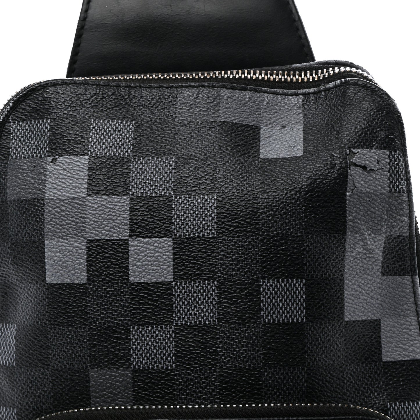 Damier Graphite Pixel Avenue Sling Backpack Gris