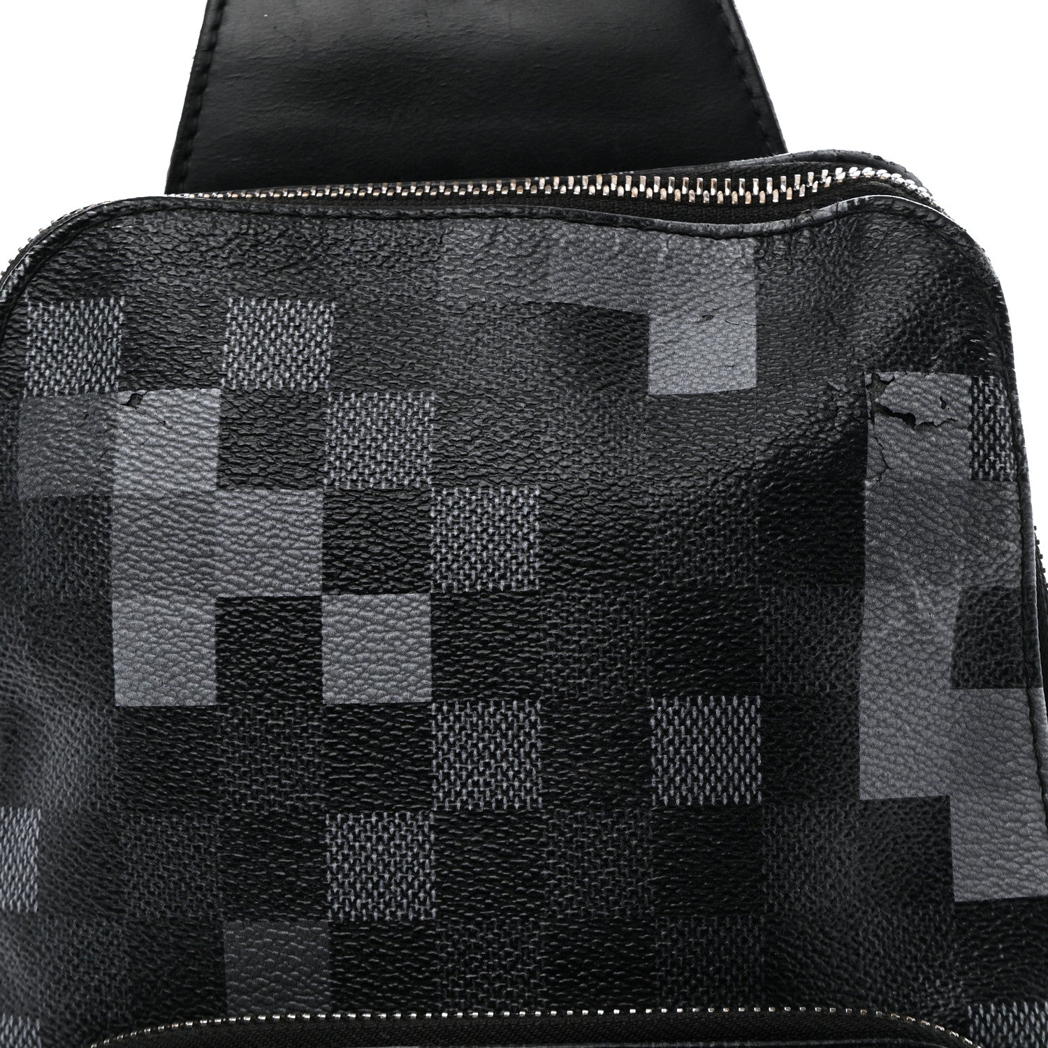 Louis Vuitton Damier Graphite Pixel Avenue Sling Backpack Gris 13 of 27