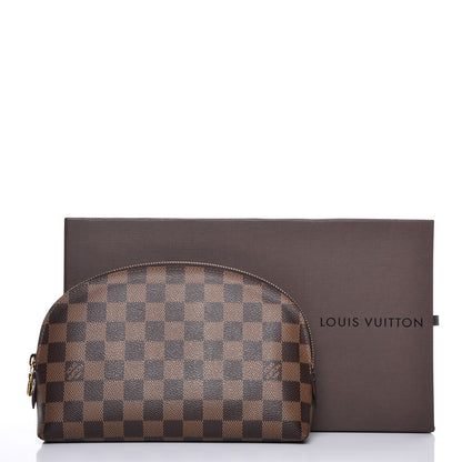 Louis Vuitton Damier Ebene Cosmetic Pouch GM 8 of 8