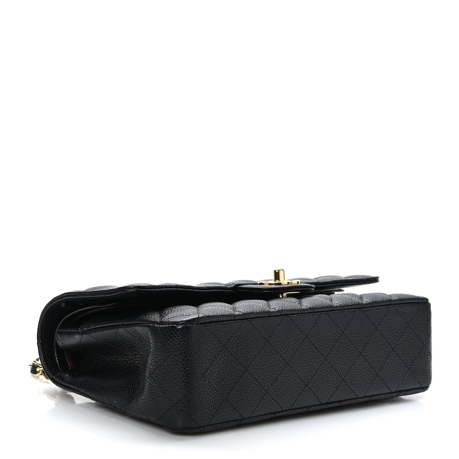 Chanel Caviar Quilted Medium Double Flap Black 4 of 9