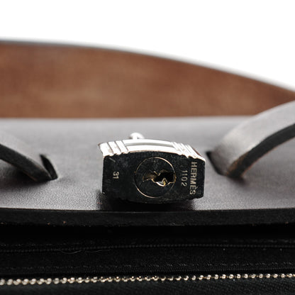 Hermes Toile Vache Hunter Herbag Zip 39 MM Black 14 of 14