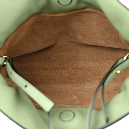 Loewe Calfskin Mini Flamenco Knot Bag Avocado 5 of 10