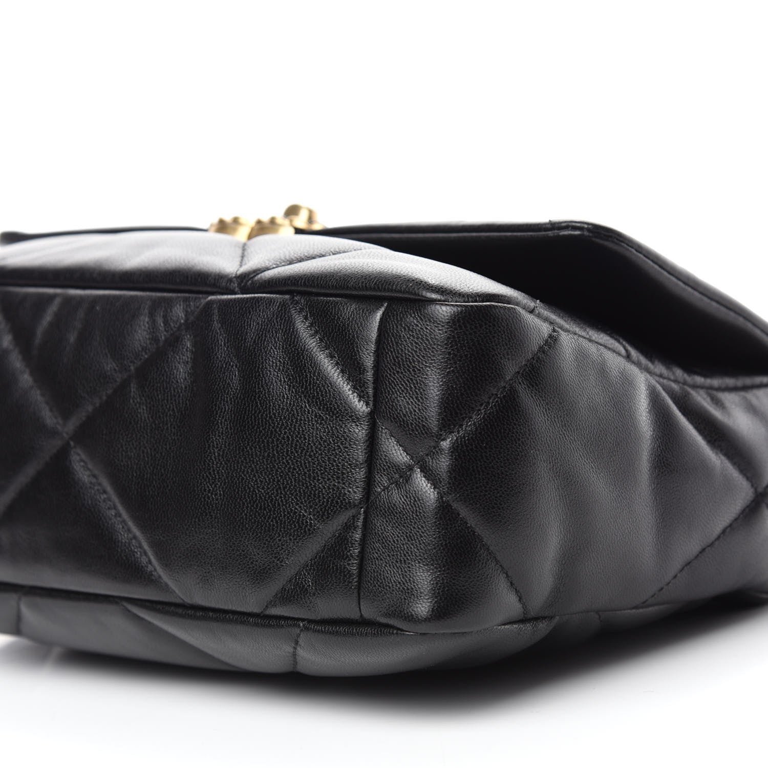 Chanel Goatskin Quilted Medium Chanel 19 Flap Black 6 of 10