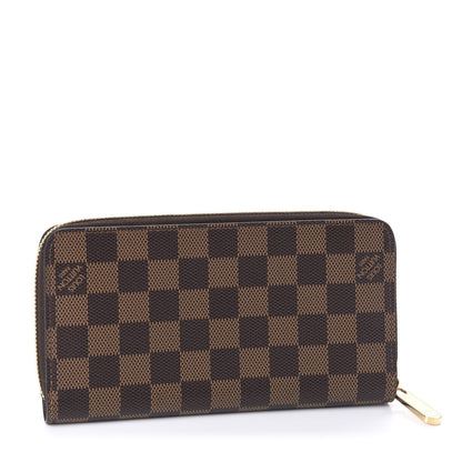 Louis Vuitton Damier Ebene Zippy Wallet 3 of 9