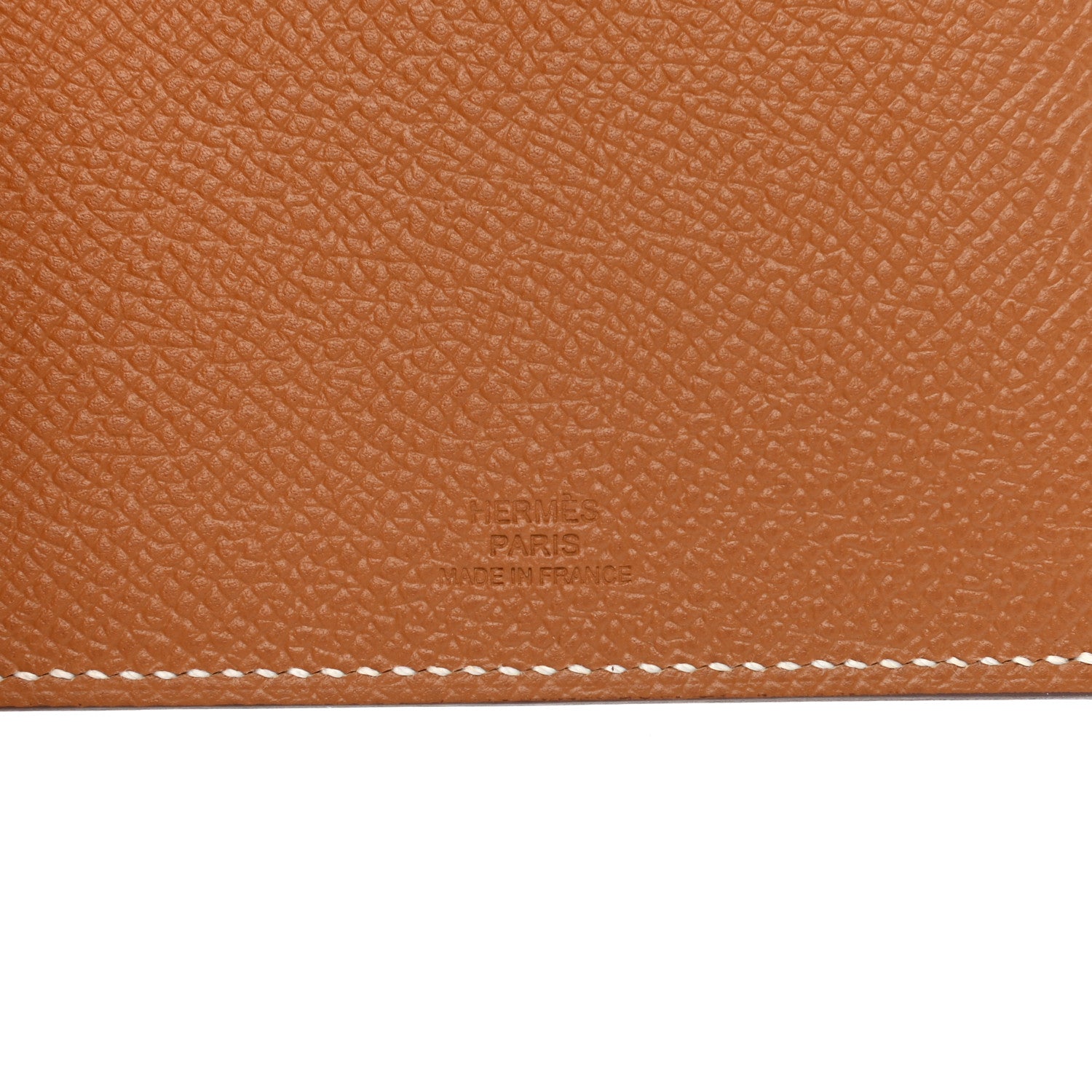 Hermes Epsom Tarmac Dot PM Passport Holder Gold Nata 6 of 8