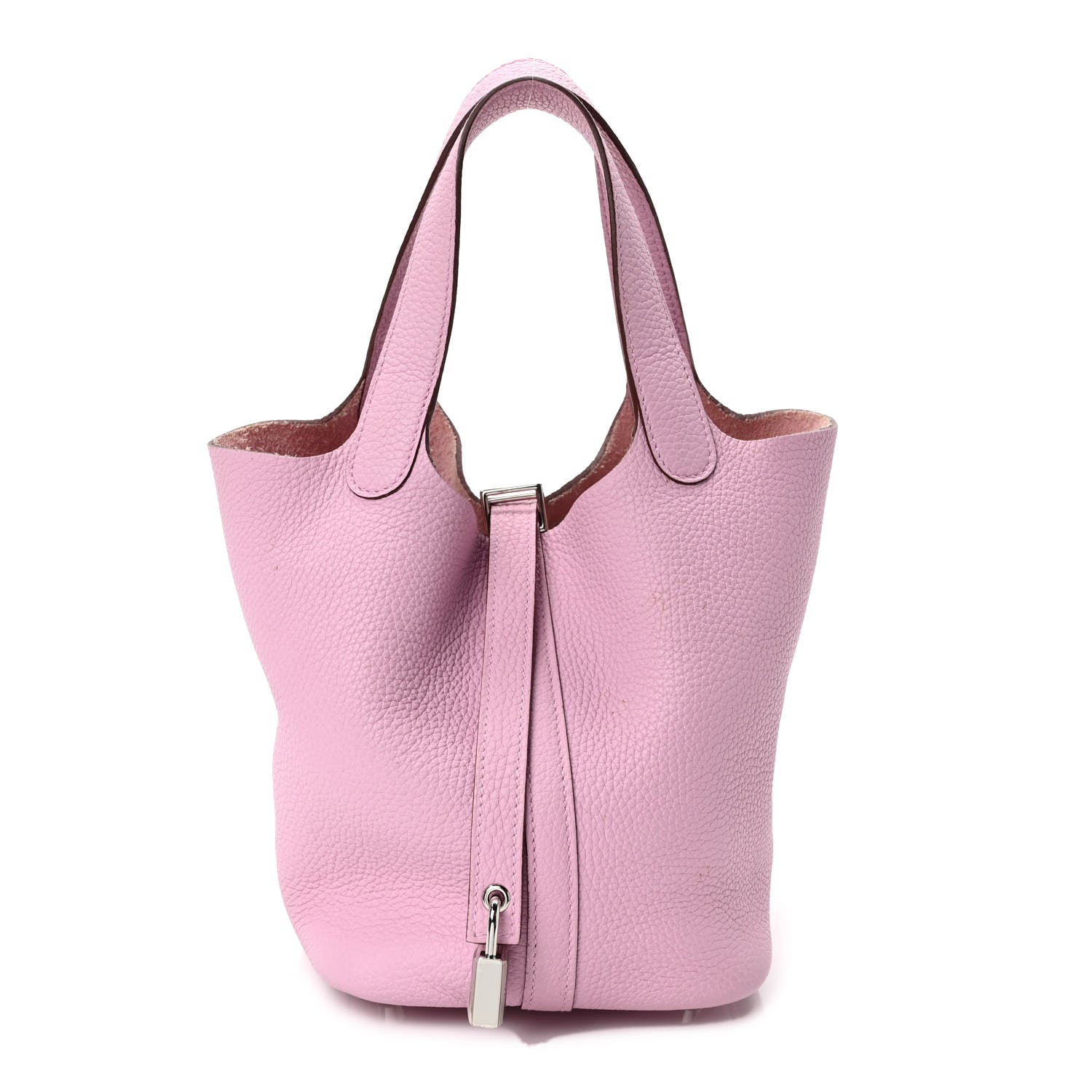 Hermes Taurillon Clemence Picotin Lock 18 PM Mauve Sylvestre 1 of 9