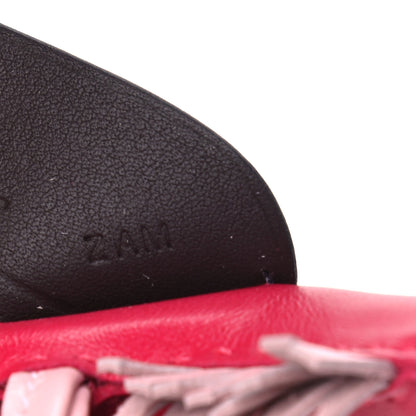 Hermes Milo Lambskin Grigri Rodeo Pegase Horse Bag Charm PM Framboise Rose Sakura Rouge Sellier 3 of 4