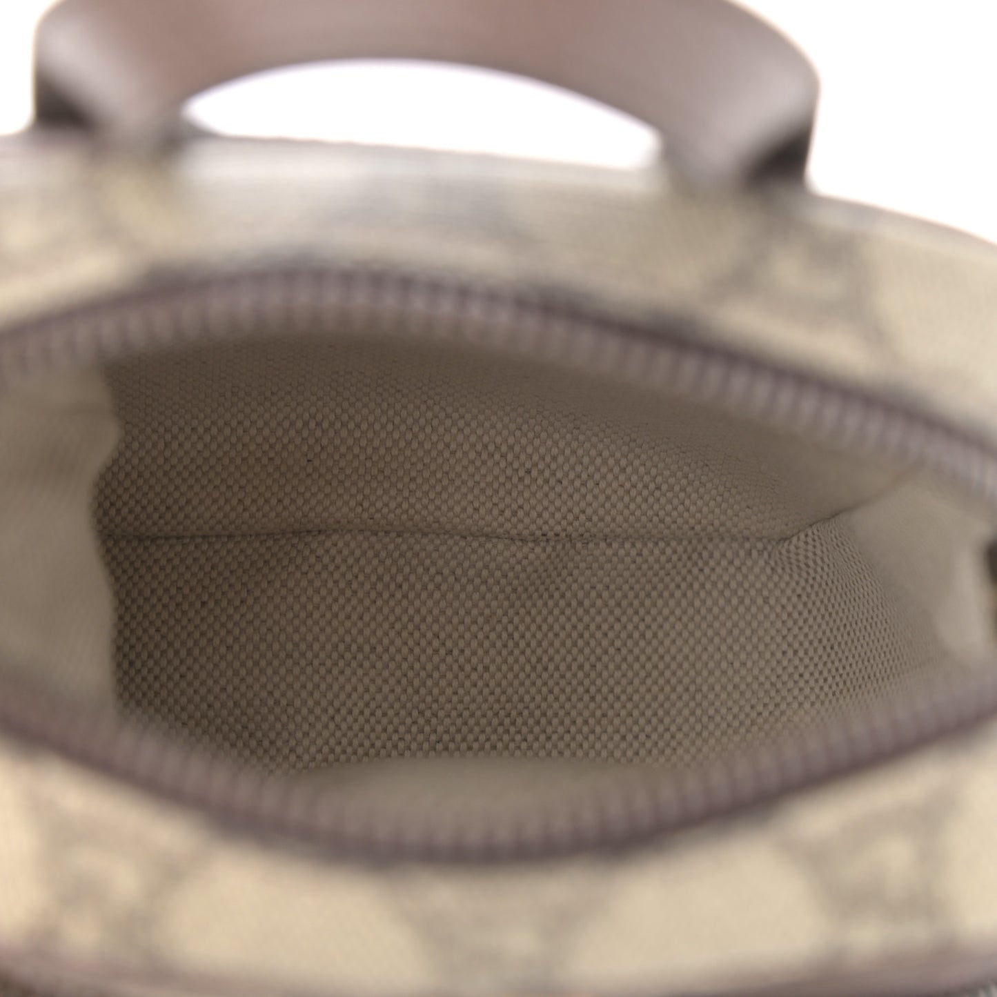 GG Supreme Monogram Web Mini Ophidia Double Zip Messenger Bag Beige New Acero
