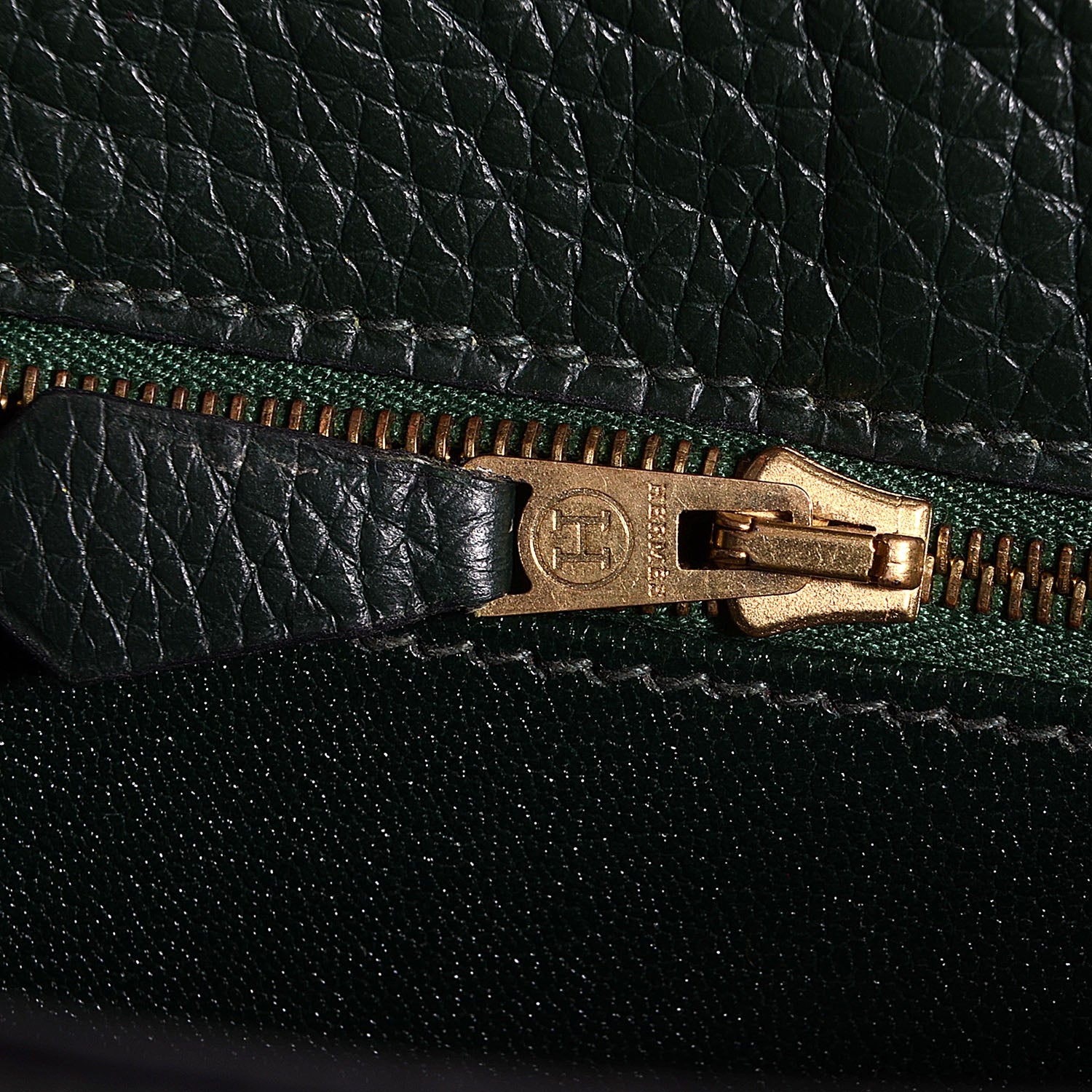 Hermes Togo Kelly Retourne 35 Vert Fonce 29 of 29