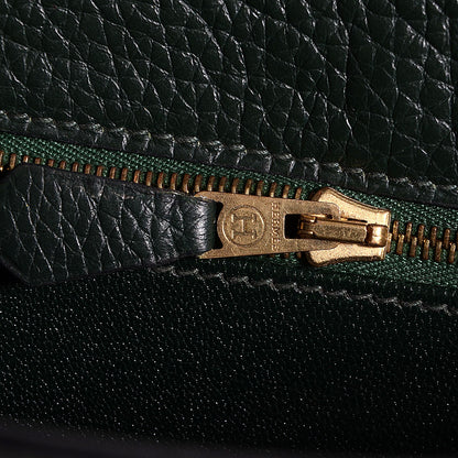 Hermes Togo Kelly Retourne 35 Vert Fonce 29 of 29