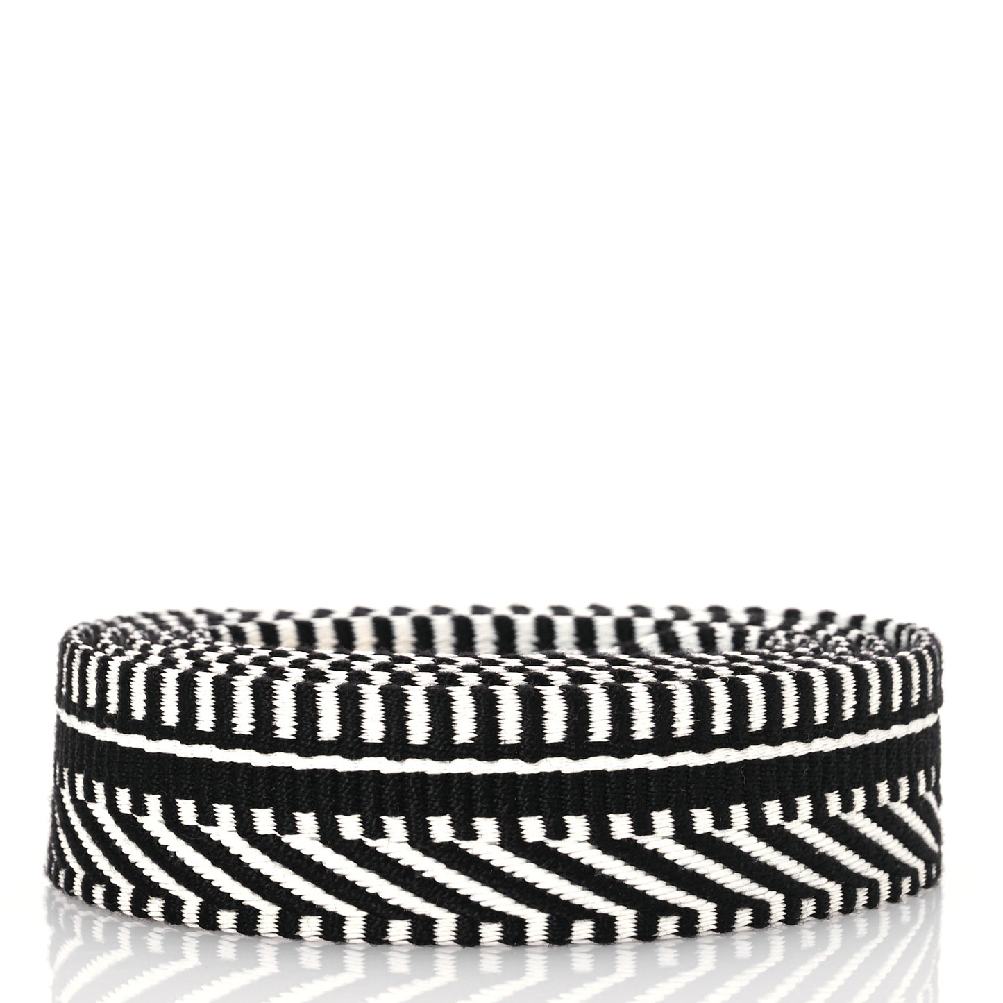 Toile Swift 25mm Sangle Cavale Shoulder Strap Black Ecru
