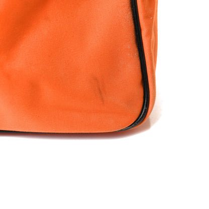Gucci Nylon Calfskin Duffle Bag Orange 6 of 25